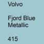 Preview: Volvo, Fjord Blue Metallic, 415.